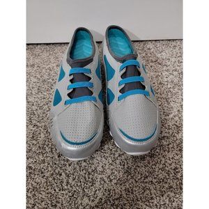 CURVES Women's SLIP ON Comfy Sports Fitness Walking‎ Sneakers Shoes Sz 10W gray